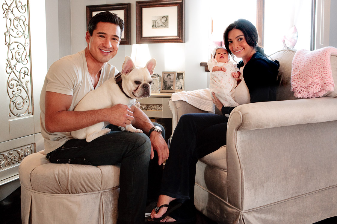 Mario Lopez at Home